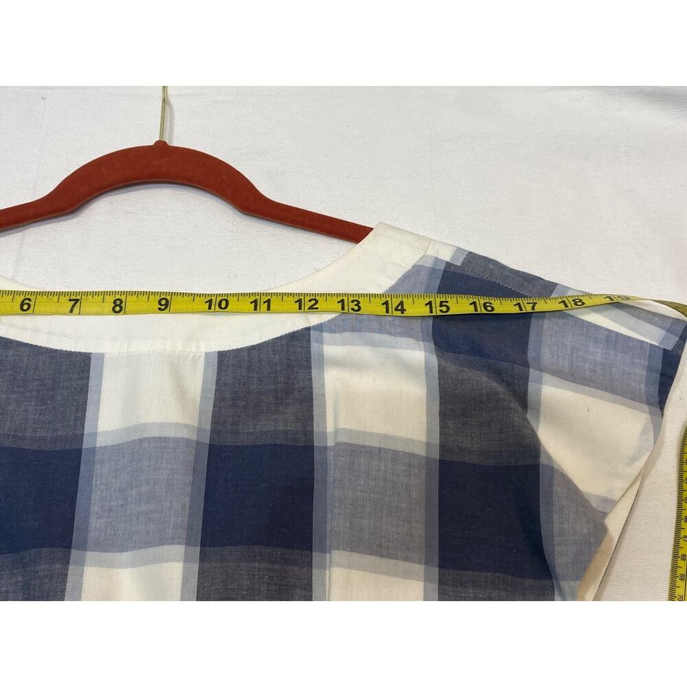 Vintage Kate By Kathryn Conover Dress 4 Plaid Checkered Modest Cottage - Picture 11 of 16